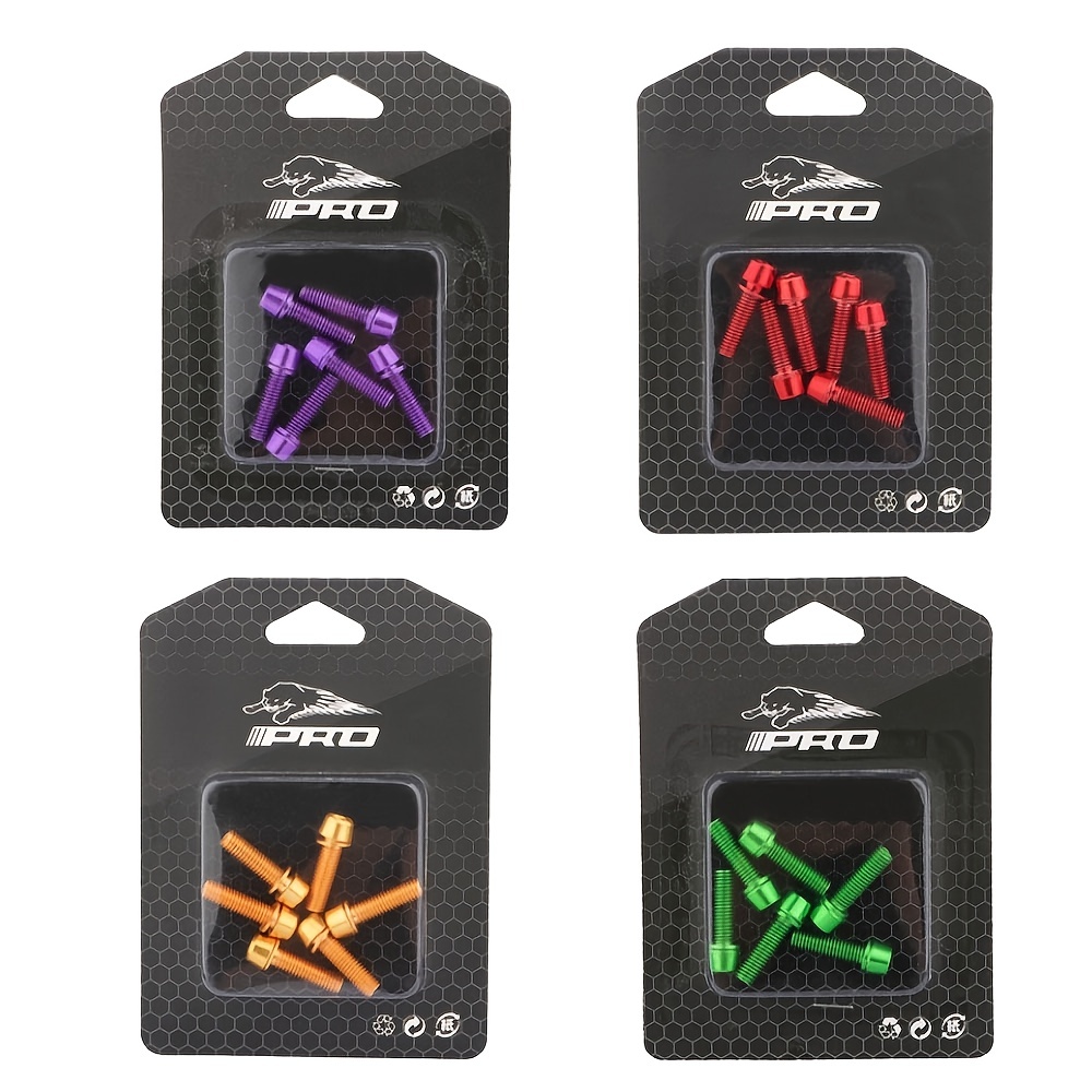 Mountain Biking Water Bottle - 6 stuks M5 bouten voor mountainbike-
