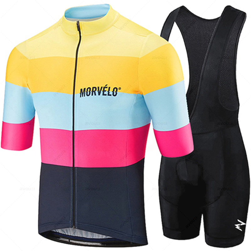 Mountain Biking Uniform - 2027 Team Morvelo Fietsjersey 19D Bib