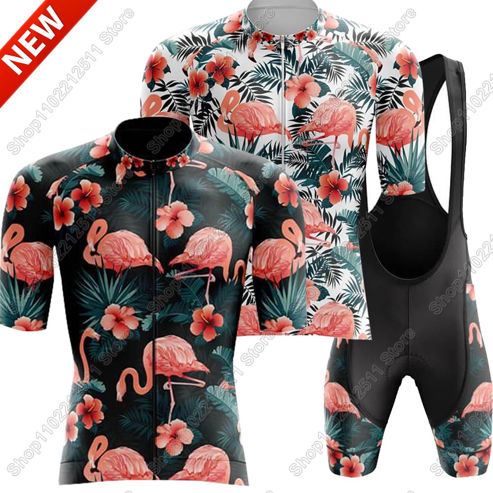 Mountain Biking Uniform - 2025 Flamingo Wielertrui Set Fietskleding Mannen