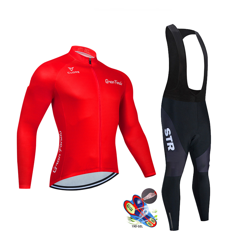 Herfst Zwart Wielertrui Set La - Mountain Biking Uniform recensie en prijs
