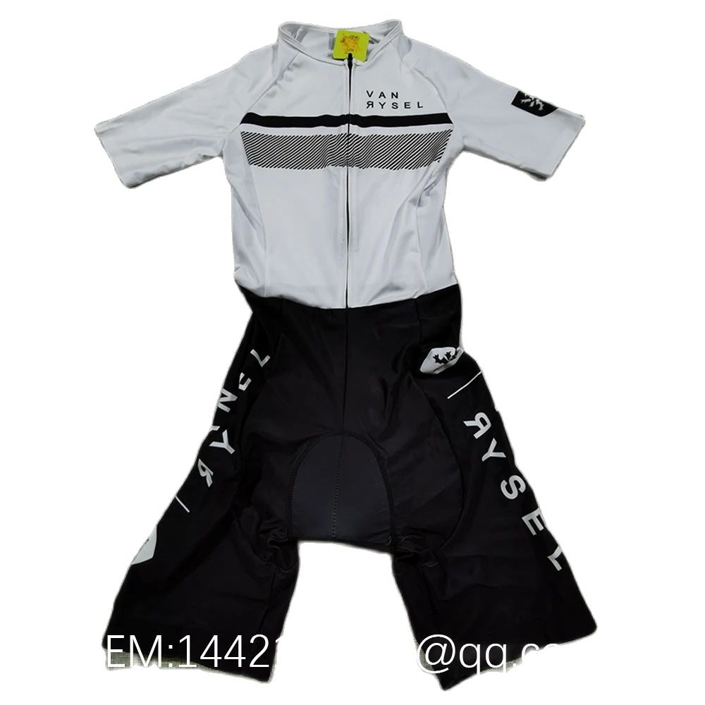 Vanrysel Wit/zwart Triatlonpak - Mountain Biking Uniform recensie en prijs