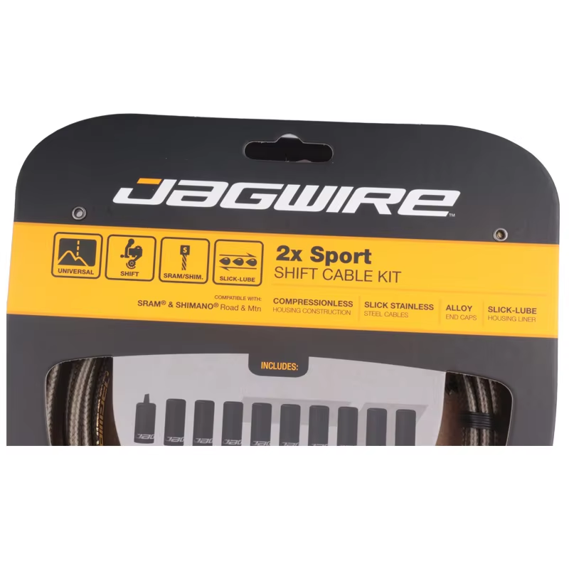 JAGWIRE 2x Sport Shift Kabel V - Mountain Biking Stuff recensie en prijs